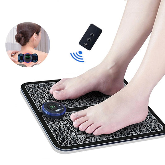 EMS Foot Massager Pad Electrical Muscle Stimulation